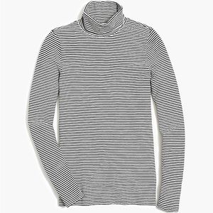 Brandy Melville stripped turtleneck top